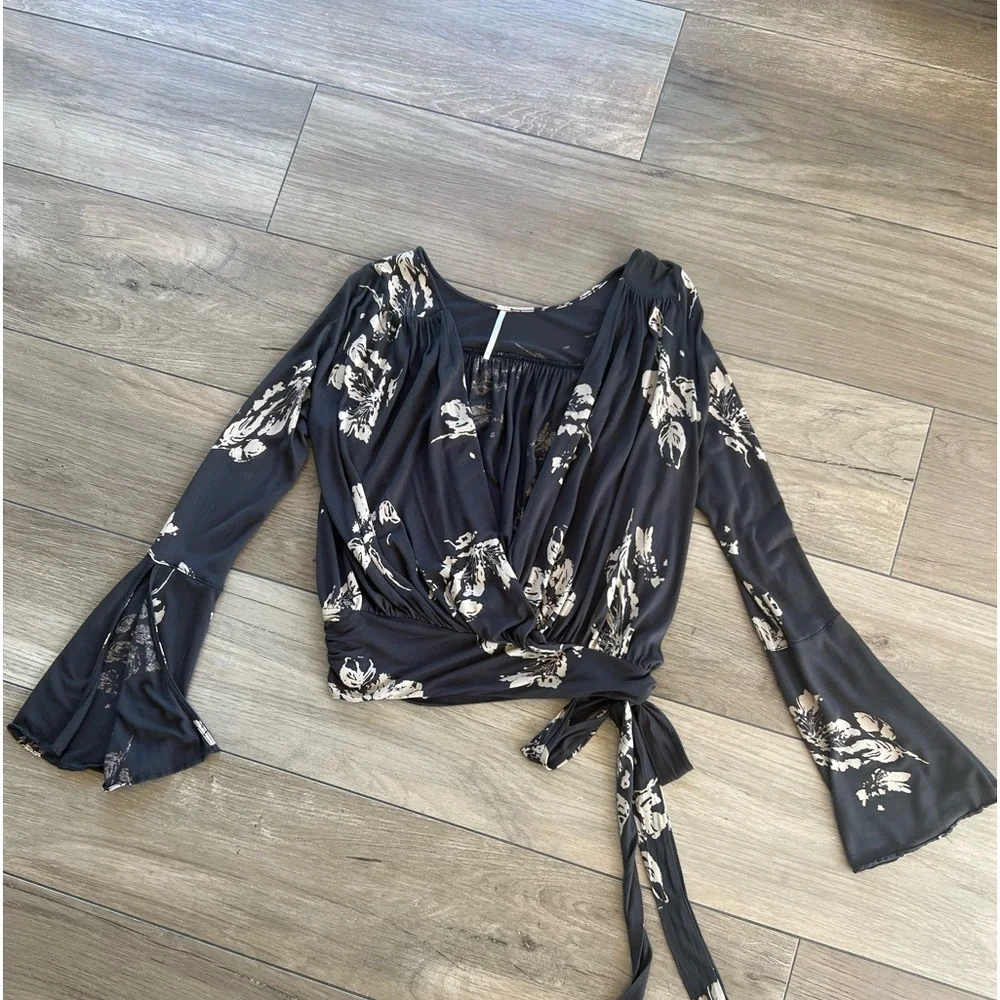 Free People printed crossover